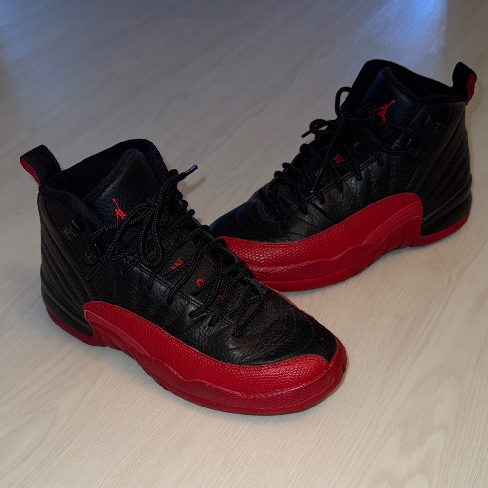 Jordan 12 Retro Flu Game, Boys 5
